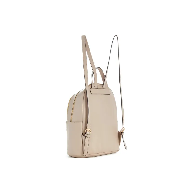 GUESS Artificial Leather Backpack Unisex Light Brown-1