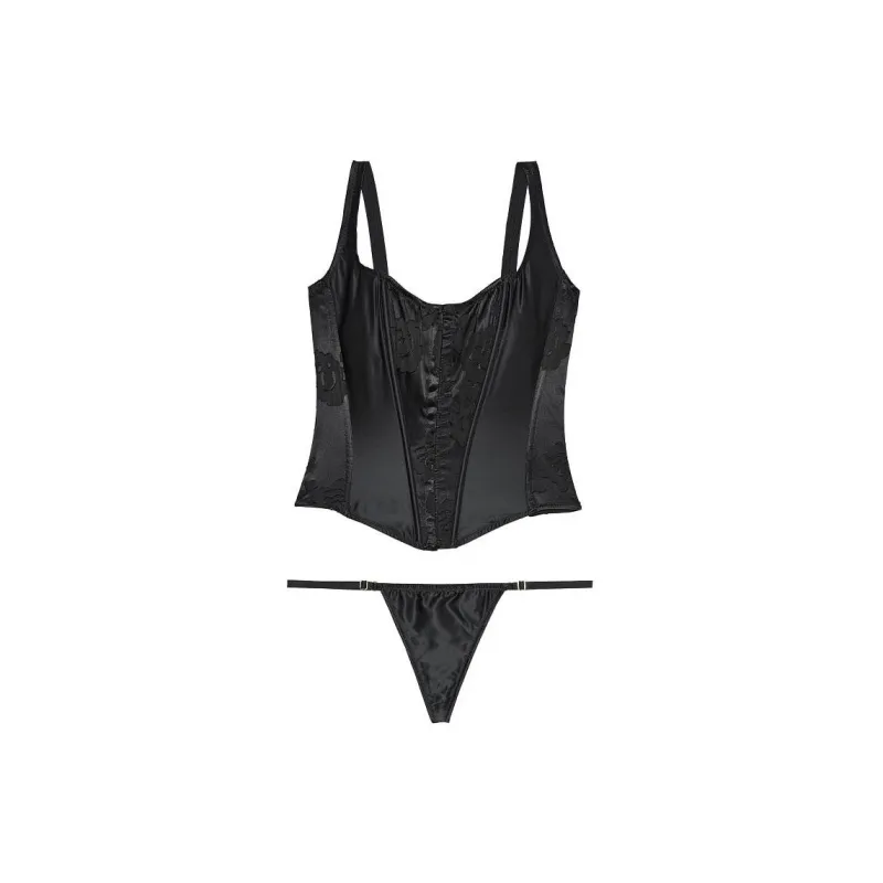 VICTORIA'S SECRET Underwear Set Women's Black-0