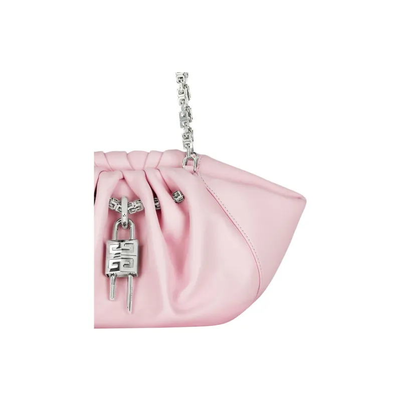 GIVENCHY 4G Cow Leather Shoulder Bag Handbags Shoulder Bags Small Size Women's Blossom Pink-2