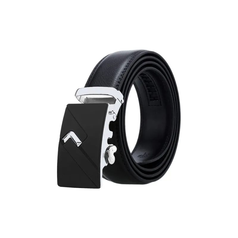 CARTELO Top Grain Cow Leather Belts Men's Width 3.5CM-0