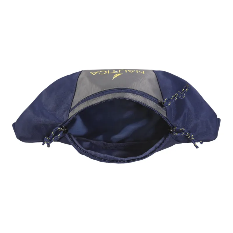 NAUTICA Nylon Fanny Pack Men's Blue & Yellow-4