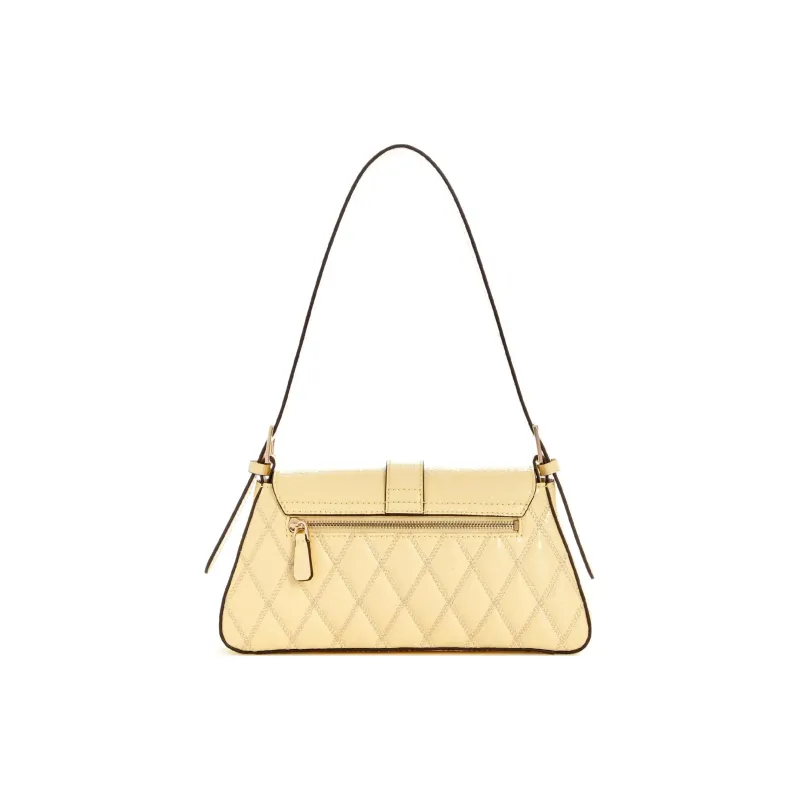 GUESS Artificial Leather Handbag Shoulder Bag Women's Yellow-2