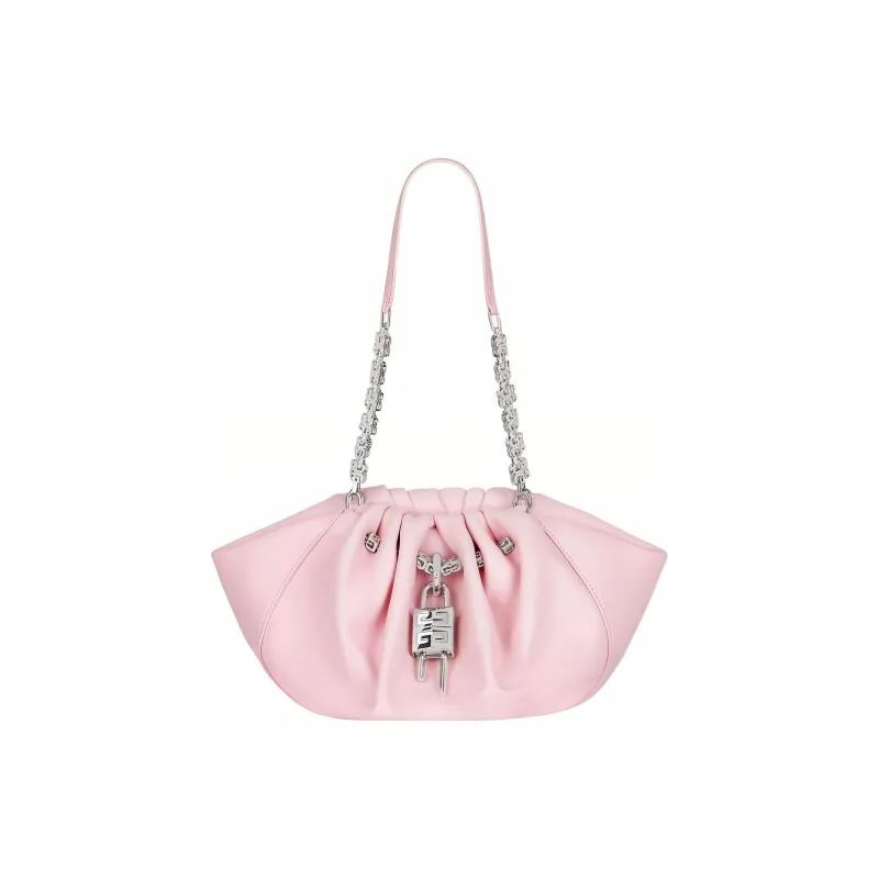 GIVENCHY 4G Cow Leather Shoulder Bag Handbags Shoulder Bags Small Size Women's Blossom Pink-0