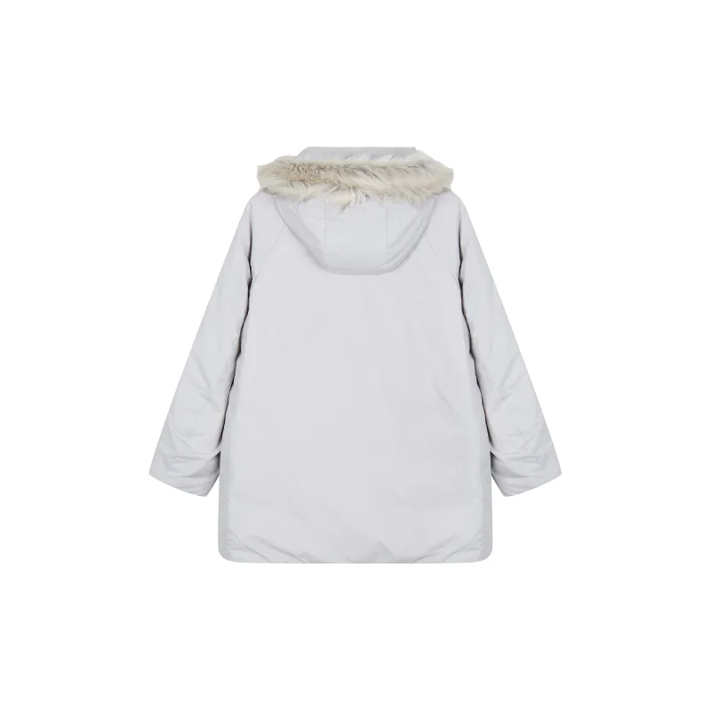 UNIQLO Down Jacket Women's Mist Gray-1