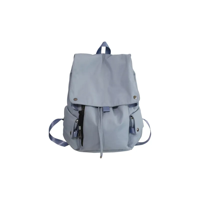 Travel Nylon Backpack Regular Unisex Black/Red/White/Blue-23