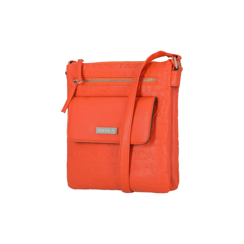NAUTICA Polyvinyl Chloride Shoulder Bag Crossbody Bag Women's Orange-1