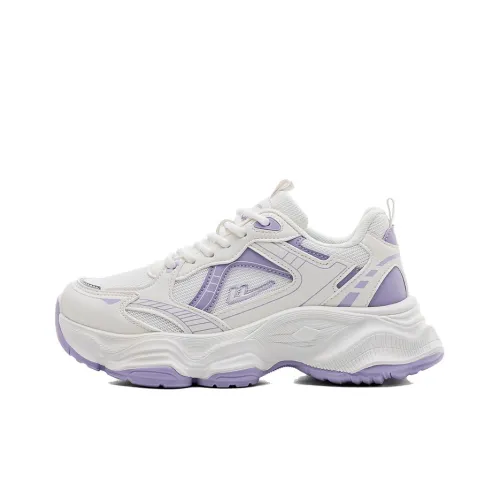 Warrior Cushioning Slip Resistant Breathable Support Height Increasing Low Top Chunky Sneakers Women's