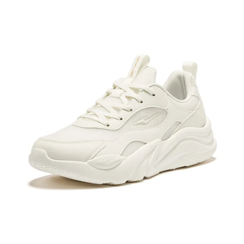 Erke Wild Surge 2.0 Durable Breathable Low Top Casual Shoes Men's Microcrystal White-2