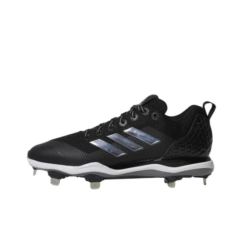 Adidas Power Alley 5 Cushioning Wear-Resistant Low-Top Training Shoes Men's Black-0