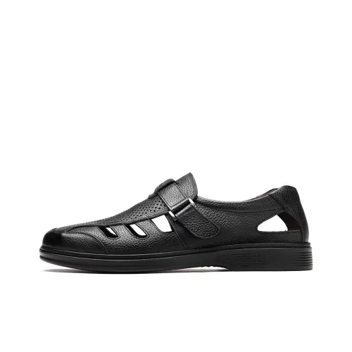 Strongman Men's Casual Shoes Men Low Top Black/Brown