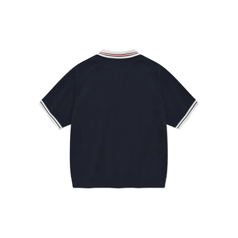 COVERNAT SS24 Polo Shirt Men's Marine Blue-1