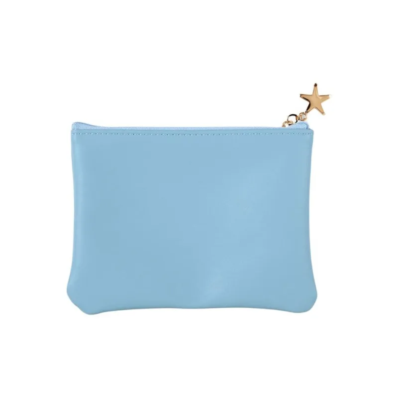 Sanrio PU Card Holder Wallet Women's Blue-1