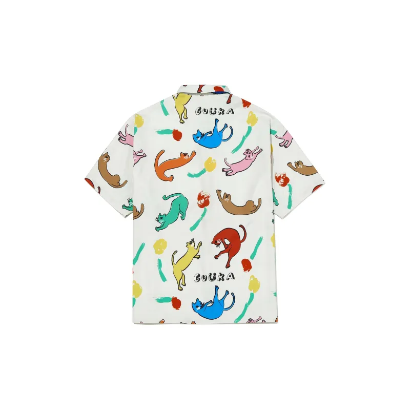 Guuka Short Sleeved Shirt Unisex White-1