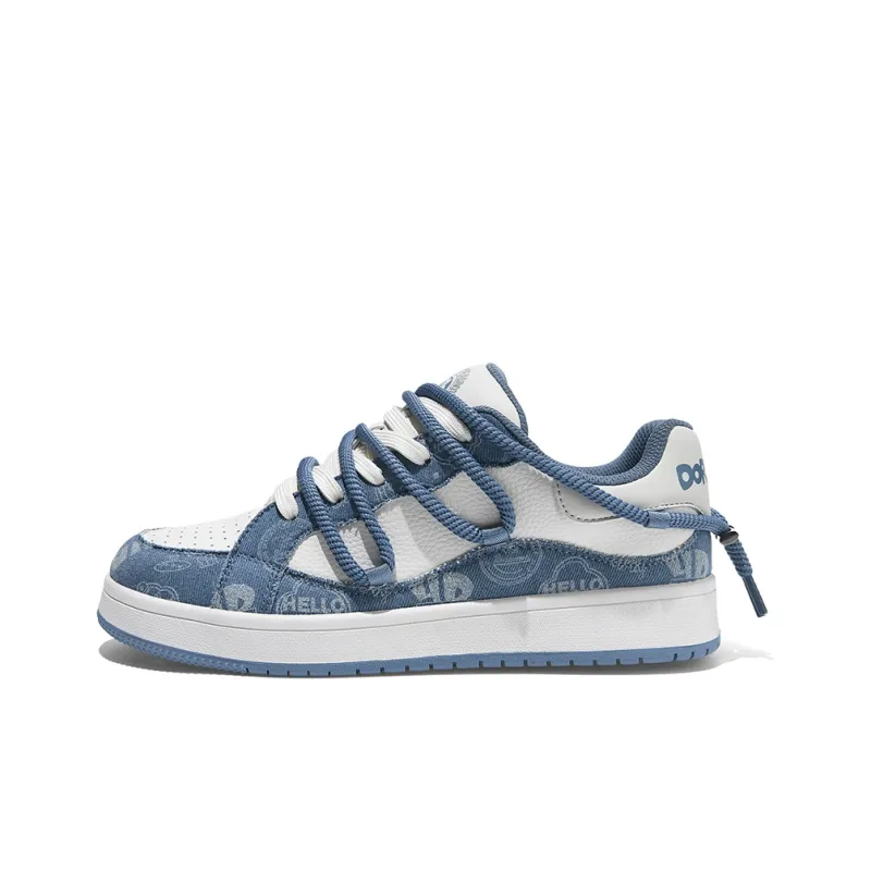DoraemonA Box Limited Edition Puffy Shoes Low-Top Skateboard Shoes Unisex-69