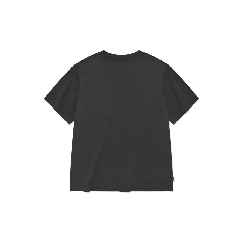COVERNAT SS24 T Shirt Women's Charcoal Gray-1