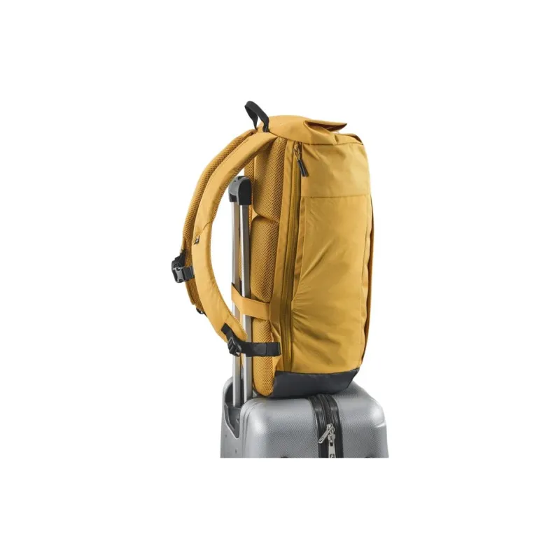 DECATHLON Mountaineering Bag Outdoor Bag Backpack Polyester 23L Yellow Ochre Unisex-2