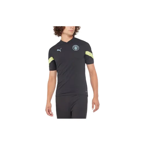 PUMA Manchester City Soccer Jerseys Men Black