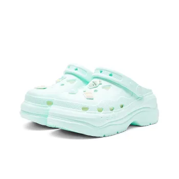 PEAK Taichi Height Increasing Shoes Clogs Women's Gouache Green