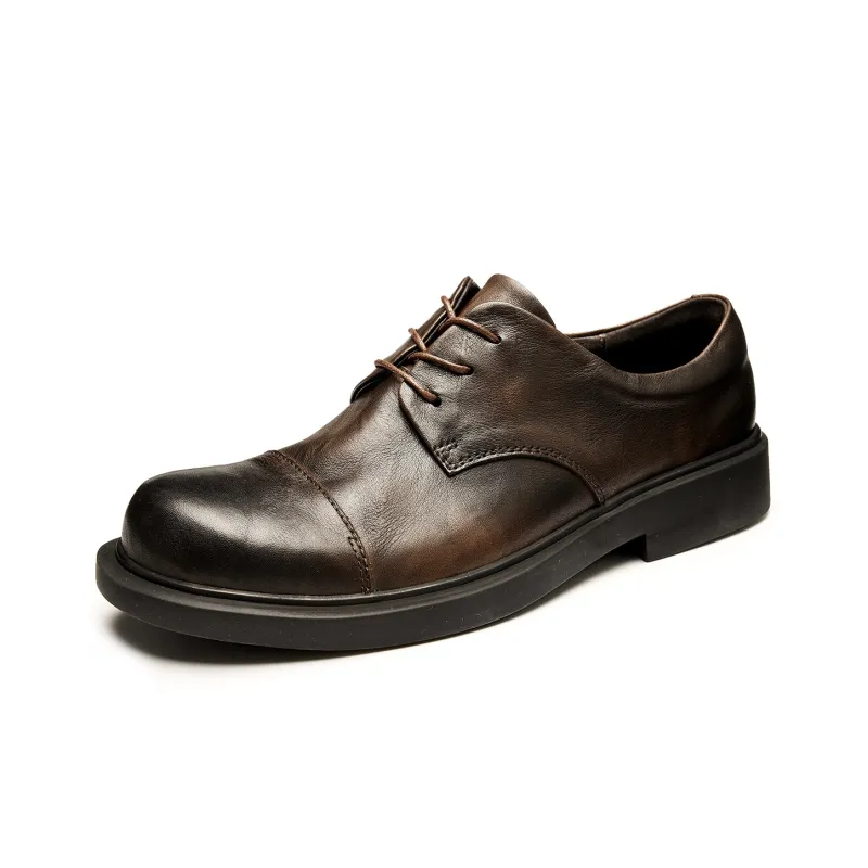 Brounvanm Casual Shoes Men's Coffee-1
