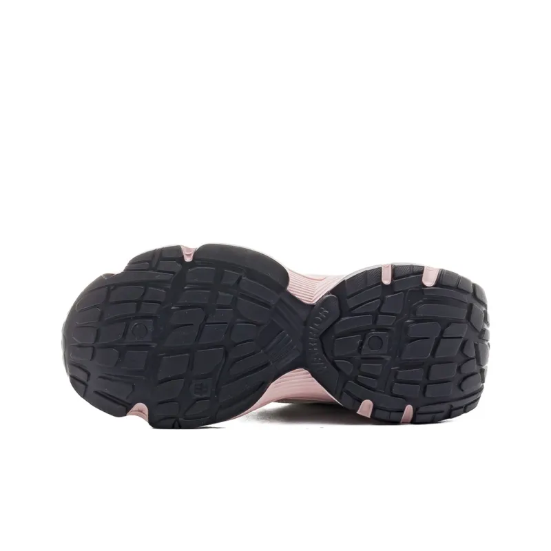 Warrior Lightweight Wear Resistant And Slip Resistant Low Top Chunky Sneakers Women's Ash Ecru-5