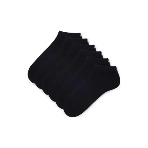 HUGO BOSS Six-Pack Of Ankle-Length Socks With Logo Details Socks Sets Men's 3 Pack