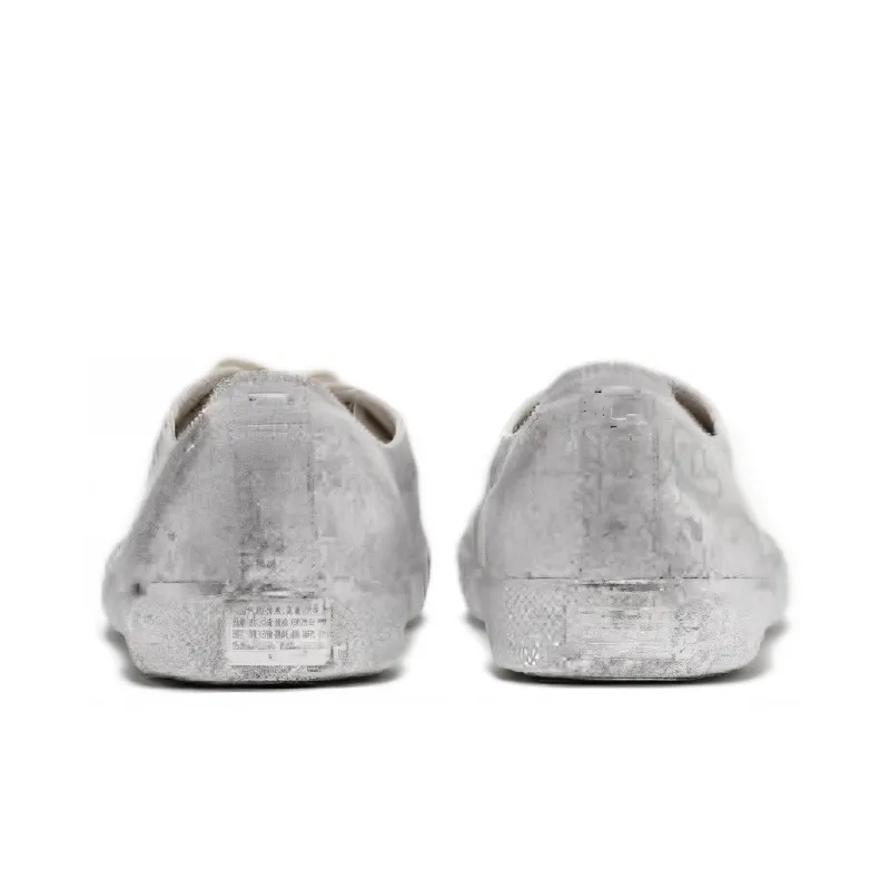 Maison Margiela Low Top Skateboard Shoes Men's Silver-3