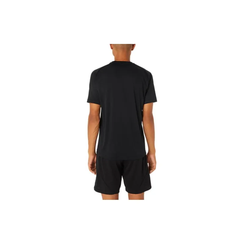 Asics T Shirts Men Black-1
