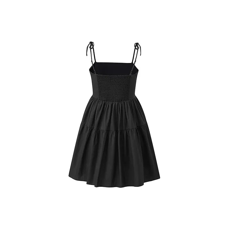LEDIN Slip Dresses Women's Black-1
