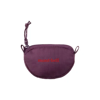MONTBELL Nylon Coin Purse Unisex Purple
