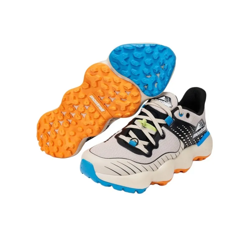 Columbia Montrail Anti Slip Wear Resistant Low Top Running Shoes Men's White Black-4