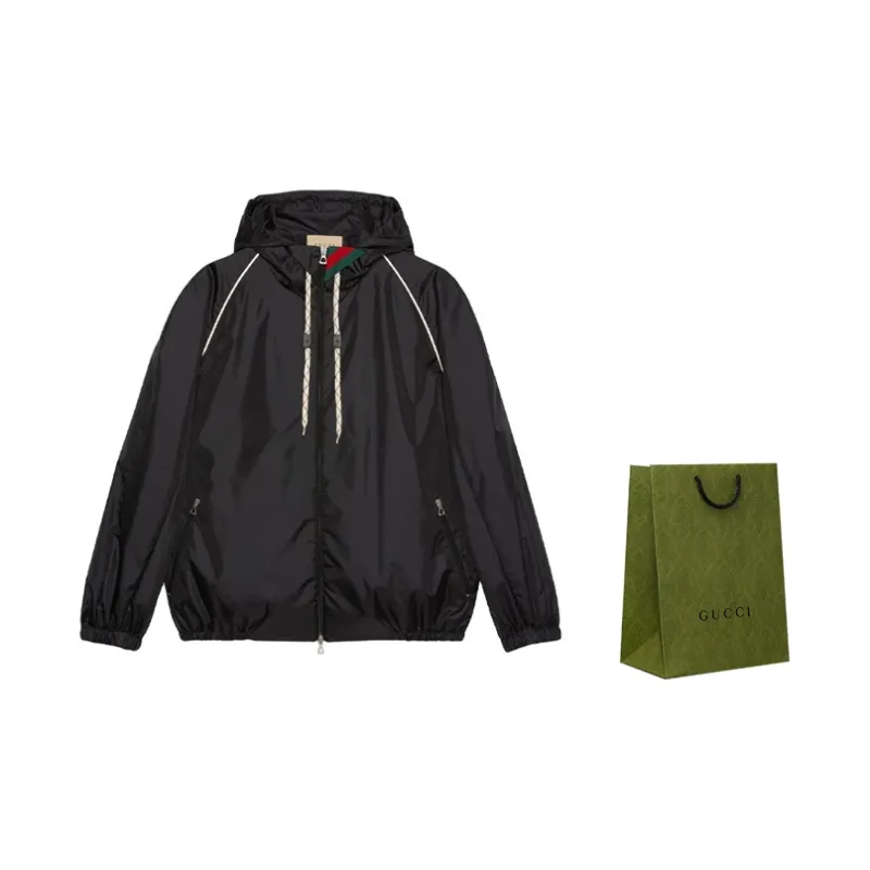 GUCCI Jackets Men Black-2