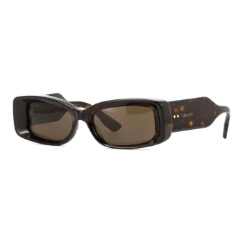 GUCCI Rectangular Frame Sunglases
