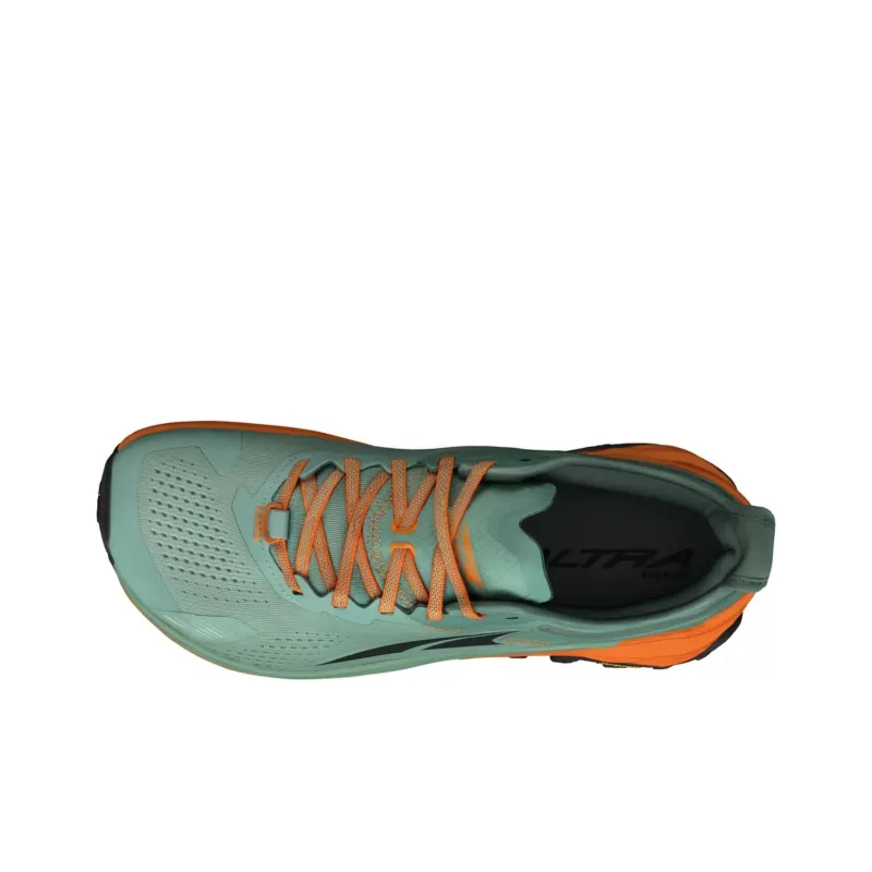 Altra Olympus 5 Running Shoes Men Low Top Green Orange-3