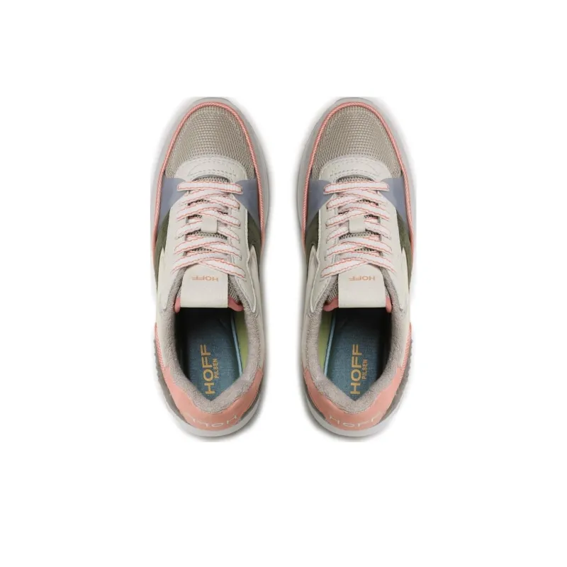 HOFF Pilsen Cushioning Wear Resistant Low Top Casual Shoes Women's Beige Gray-4