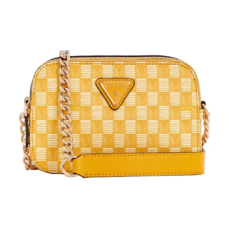 GUESS Artificial Leather Camera Bags Crossbody Bags Women's Yellow-0