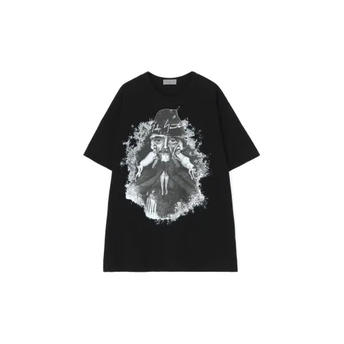 Yohji Yamamoto T-Shirts Men Black