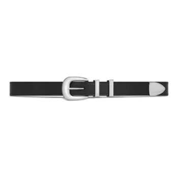 CELINE Medium Western Belt In Vintage Calfskin