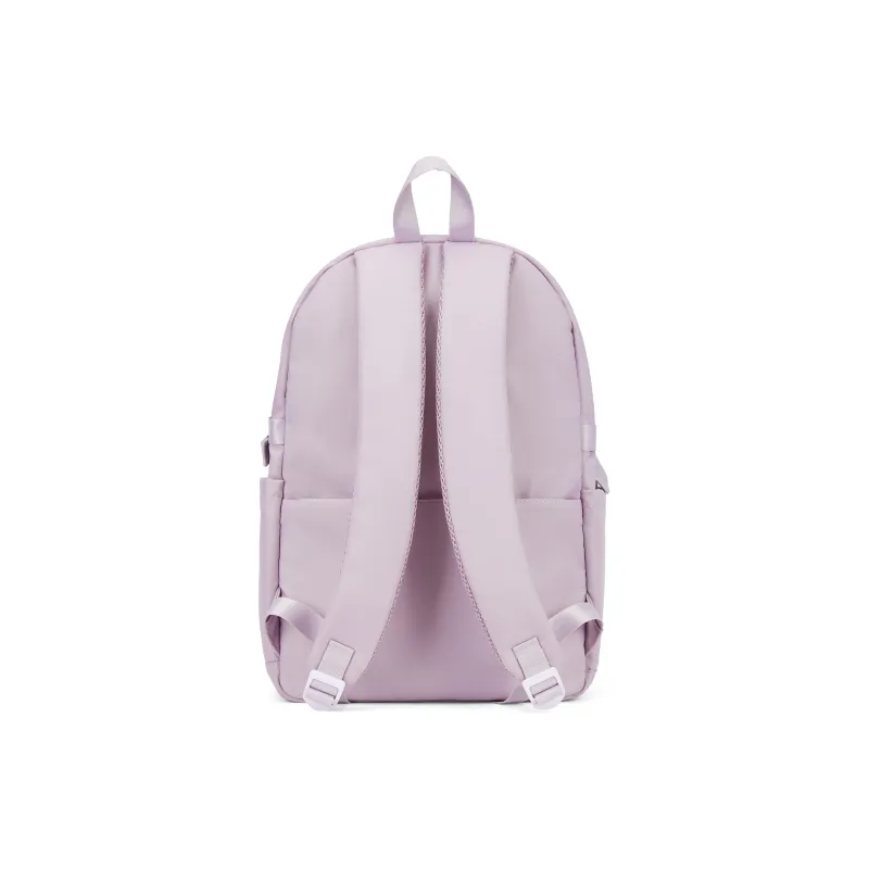 QING QI ZHE Fabric Backpack Laptop Bag Backpack Regular Unisex Black/Ecru/Blue/Purple/Gray/Green-12