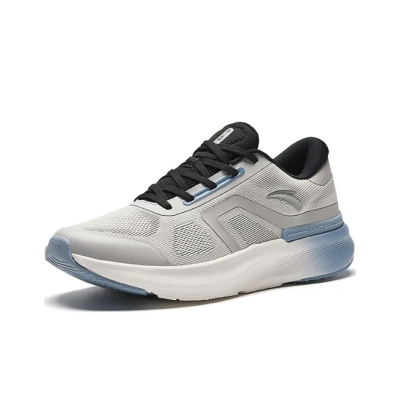 Anta Divine Travel 7th Generation Cushioning Wear-Resistant Low-Top Training Shoes Men's Gray-1