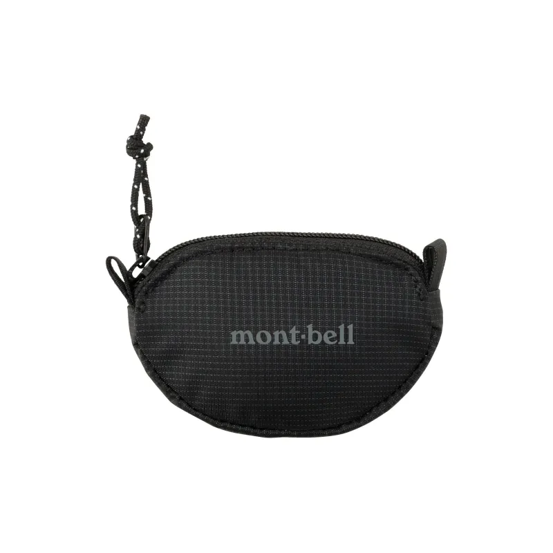 MONTBELL Nylon Coin Purse Unisex Black-0
