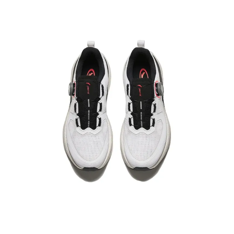 Anta Burning Training Pro Cushioned Wear Resistant Slip Resistant Low Top Running Shoes Men's White Black-1