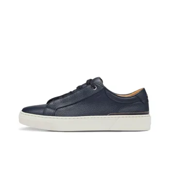 HUGO BOSS Low Top Skateboard Shoes Men's Dark Blue