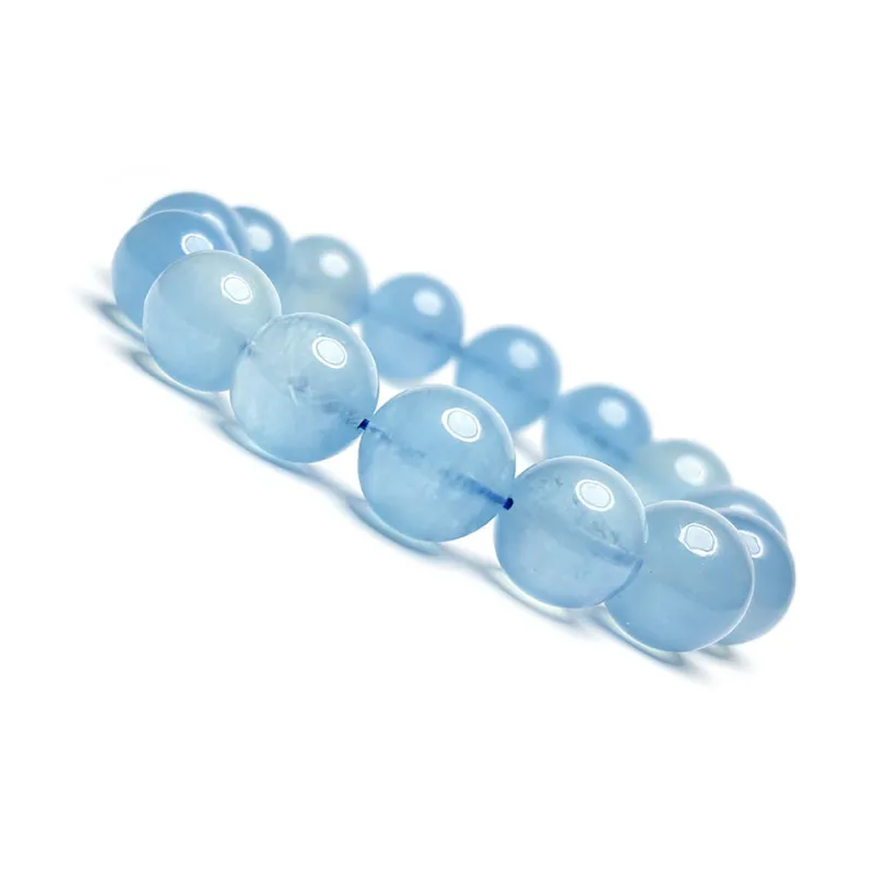 MOUNTAINS AND MANS Aquamarine Bracelets Unisex-11