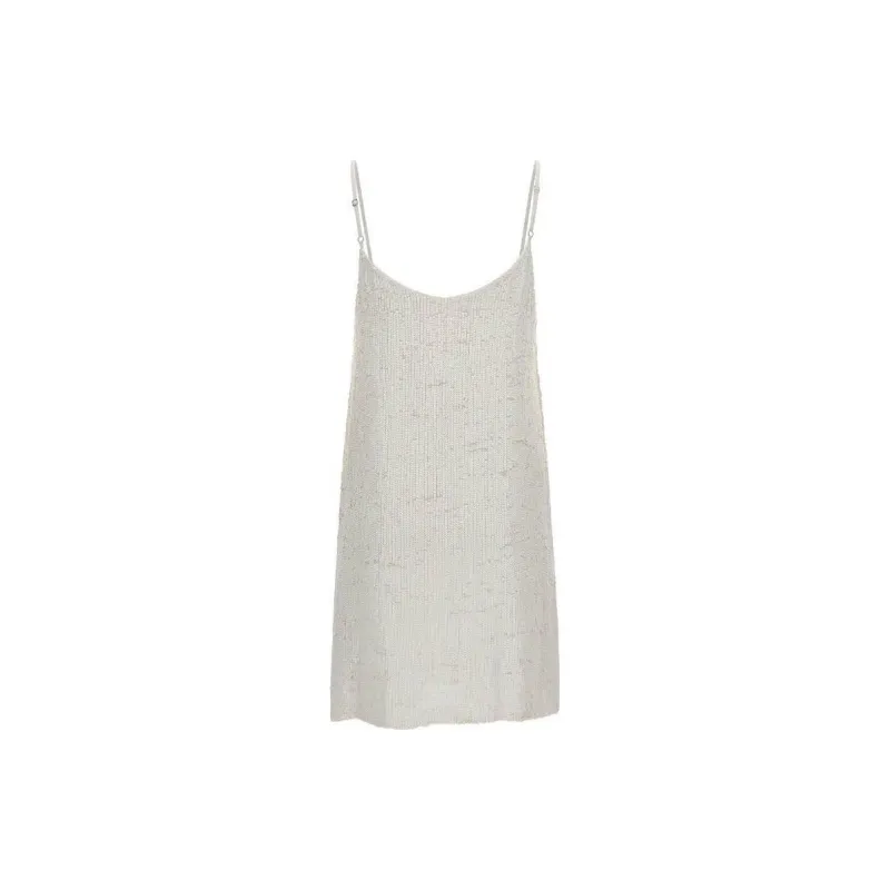 PAROSH Slip Dresses Women's Beige-1