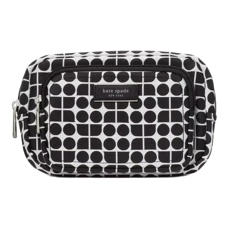 Kate Spade Recycled Jacquard Fabric Fanny Pack Women's Black Multicolor-0