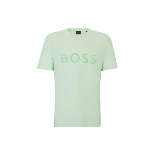 HUGO BOSS T-Shirts Men Green