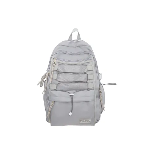 Travel Nylon Backpack Regular Unisex Black/Brick Red/Purple/Gray
