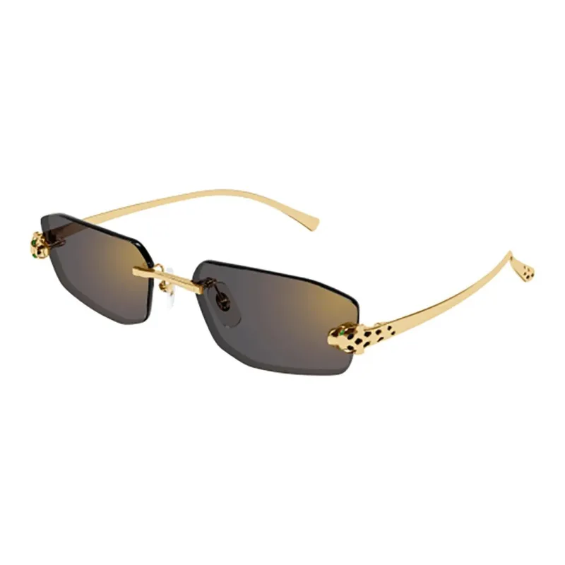 Cartier Geometric Frame Sunglasses-1