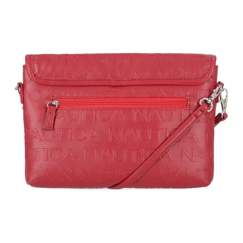 NAUTICA Nylon Clutches Shoulder Bag Crossbody Bag Mini Women's Red-3