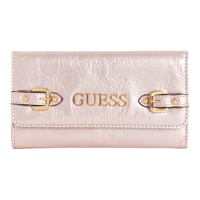 GUESS Artificial Leather Clutch Women's Pink-0